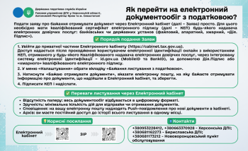 Як перейти на електронний документообіг з податковою?